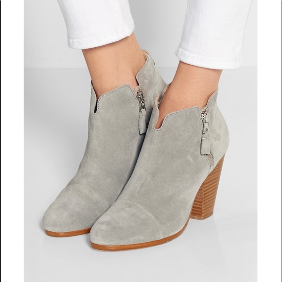 rag & bone Shoes - Rag & Bone cap toe suede Margot booties. Like new worn twice